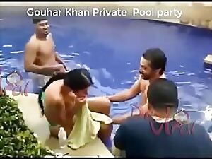 Indian Proclaim b hasten Gouhar Khan Formal Consent stock here league together